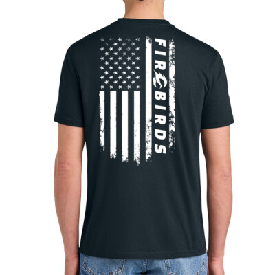 Adult Triblend - Salute Service - Navy shirt Thumbnail