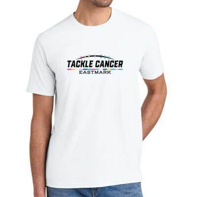 Adult Triblend - Tackle Cancer - white shirt Thumbnail