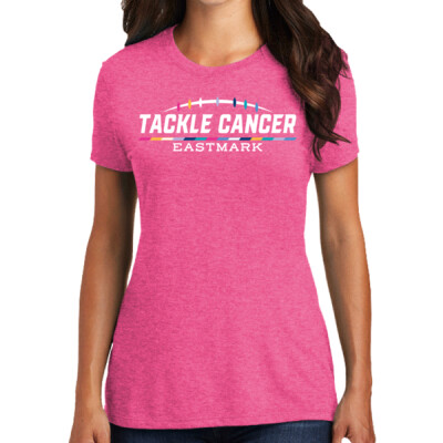 Ladies Triblend - Tackle Cancer - colored shirts Thumbnail
