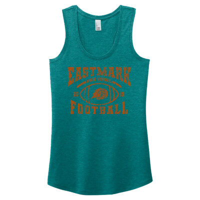 Ladies Triblend Racerback Tank - Vintage Football Thumbnail