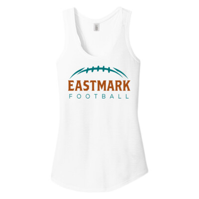 Ladies Triblend Racerback Tank - Eastmark Horizontal Football Thumbnail