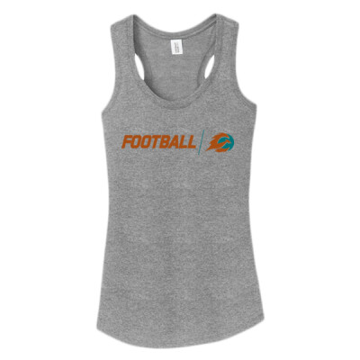 Ladies Triblend Racerback Tank - Two Color Firebirds Logo Thumbnail