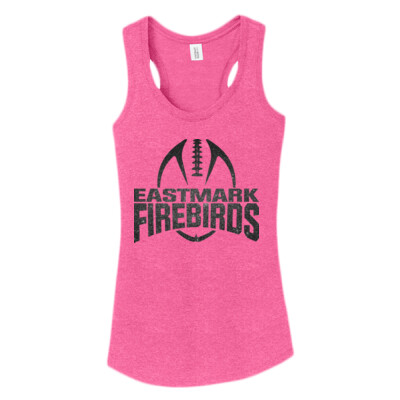 Ladies Triblend Racerback Tank - Eastmark Firebirds Glitter Thumbnail