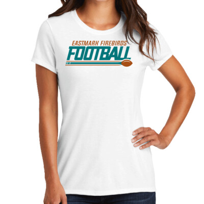 Ladies Triblend - Firebirds "Thrown" Football Thumbnail