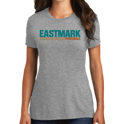 Ladies Triblend - Linear Eastmark Football Thumbnail