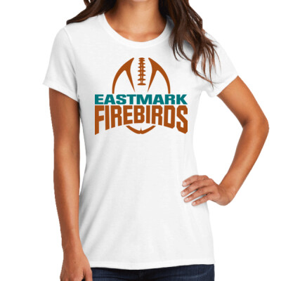 Ladies Triblend - Eastmark Firebirds Teal/Orange Thumbnail