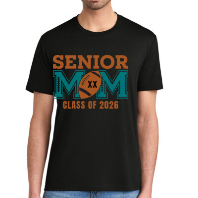 Unisex Senior Mom T-shirt - with player number on ball  Thumbnail