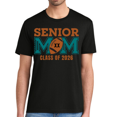 Unisex Senior Step-Mom T-shirt - with player number on ball   Thumbnail