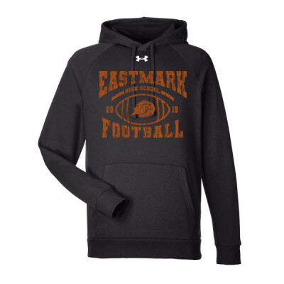 Adult Under Armour Fleece Hoodie - Vintage Football Thumbnail