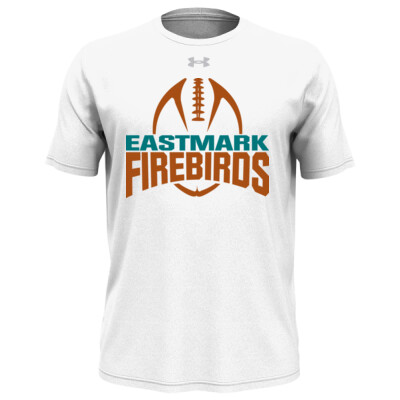 Under Armour Tech T-shirt - Eastmark Firebirds Teal/Orange Thumbnail