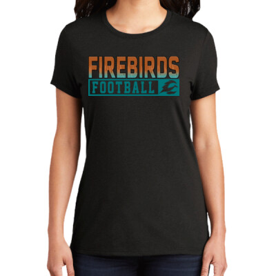 Ladies Triblend - Firebirds Football Gradient Thumbnail