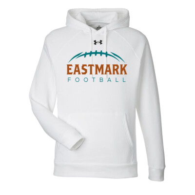 Adult Under Armour Fleece Hoodie - Eastmark Horizontal Football Thumbnail