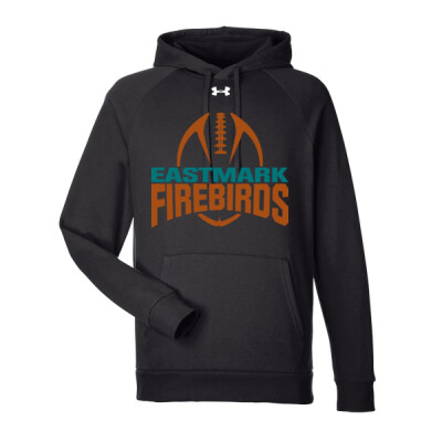 Adult Under Armour Fleece Hoodie - Eastmark Firebirds Teal/Orange Thumbnail