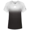 Women's V-Neck Ombre T-Shirt Thumbnail