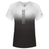 Women's V-Neck Ombre T-Shirt Thumbnail